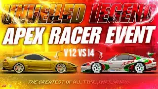 LET'S BEAT THE UNVEILED LEGEND EVENT WITH ME🔥 - APEX RACER GAMEPLAY