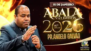 ABALA VALINHOS 2026 | IGREJA DEUS É PAZ