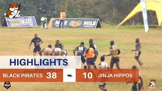 Highlights: Black Pirates vs Jinja Hippos | 2025 Uganda Rugby Premiership - Game Week 8 - Uganda