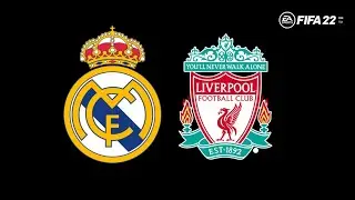 &diams;️FIFA 22 GAME PLAY PS4 Real Madrid vs Liverpool, | easportslive | Fifa22
