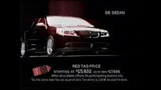 2006 Pontiac G6 Commercial (2005)
