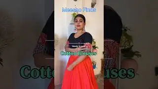 Ready To Wear Cotton Blouse From Meesho #meeshofinds #blousedesign #cottonblouse #blousehaul