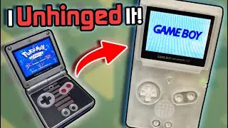 I Unhinged My GBA SP (With a 3D-Printed Shell)