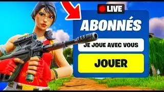 [LIVE 🔴VIENS JOUER AVEC NOUS SUR FORTNITE 😎 | #AD code Lacrimo
