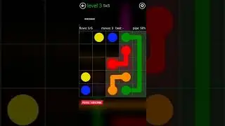 flow free classic pack 5x5 level 3 / flow free / connect to the dot / #shorts