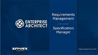 Specification Manager - Requirements Management in EA15