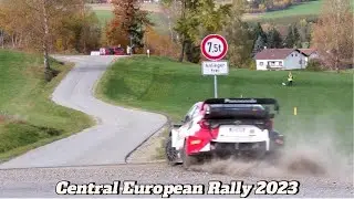 CER WRC 2023 Central European Rally All Days Highlights Action