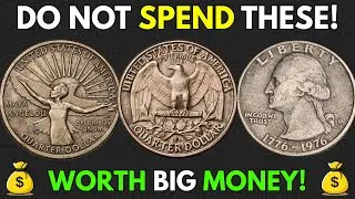 Rare U.S. Quarter Dollar Coins Worth BIG Money | Check These Valuable Quarters Now!