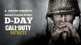 CALL OF DUTY WW2 | MISSION 1 D-DAY GAMEPLAY [PS4 PL]