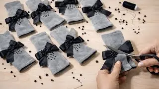 DIY Embellished Gloves ✂️ The Best Small Project with Big Results