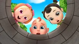 Don't Play on the Manhole Cover | Safety Tips | Rosoo Police - Nursery Rhymes