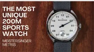 Самые уникальные спортивные часы 200M – MeisterSinger Metris
