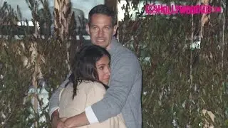 Jen Atkin Snuggles Up To Her Husband While Leaving Soho House In Malibu