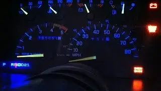 88-98 Chevy/GMC instrument pannel led install