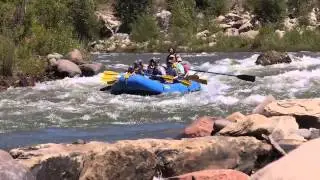 The Animas River through Durango, CO