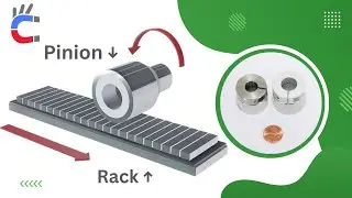 Contactless Magnetic Rack & Pinion Gearbox / Coupling | @ccmagnetics