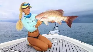 I CAUGHT MY PERSONAL BEST in Dangerous Weather!!