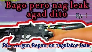 PCP Airgun Regulator leak repair