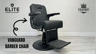 The BlackOut Vanguard Barber Chair - Dark Knight