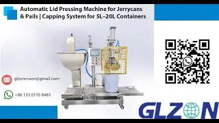 Heavy-Duty Lid Closer for Jerry Cans and Plastic Pails | Auto Capping for Bleach, Oil & Chemicals