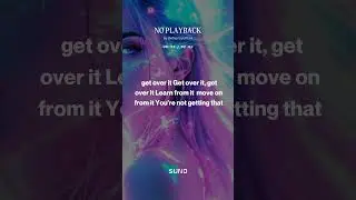 Get Over It - Turn it up🔥 No Playback by Etheriyal. Link in bio✨#lyricsvideo  #loop #housemusic