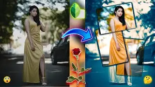 New Snepseed 😳 Square photo editing tricks | Snepseed photo editing Creative square editing{NW EDIT}