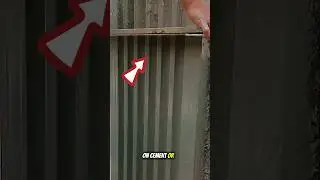 Amazing Concrete Column Grooving Tool | Satisfying Cement Plaster Work