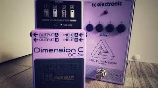 A/B Comparison Between Boss Waza Craft DC-2W Dimension C and TC Electronic 3RD Dimension Chorus