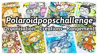 Polaroid Pops Challenge Aall and Create Organisation Créations Rangement