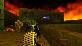 PSX Doom CE: Fall of Triton - Level 19: Another Dimension (Full 100%)