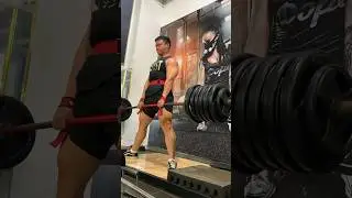 Road to 200kg deadlift: 160kgx5 #bluegaming #gym #powerlifting #deadlift
