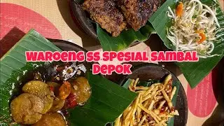 SAMBAL MANGGA MUDANYA ENAK | WAROENG SS SPESIAL SAMBAL |JAJAN KULINER DEPOK #dapurlemumantul