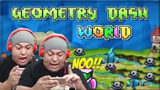 THIS F#%KING MUSIC!!!! [GEOMETRY DASH: WORLD] [GAMEPLAY]