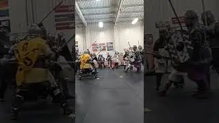 Poleaxe Melee Fighting