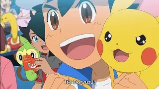 Ash and pikachu get exited to see Iris excadrill | Pok&eacute;mon journeys