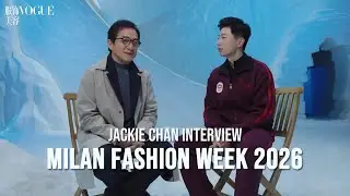Jackie Chan Interview for VOGUE at the Milan Fashion Week 2026