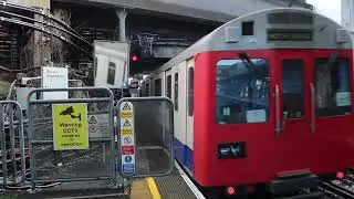 D78 stock leaving Wembley Park for Neasden Depot