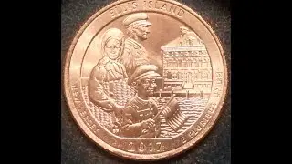 2017 Ellis Island National Monument Quarter