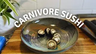 Simple Carnivore Sushi Roll Recipe, With A Professional CHEF #carnivore