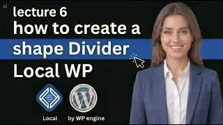 How to add Customise Shape dividers  | Complete Wordpress Course 2026 | Explained in Hindi