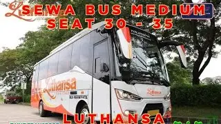 SEWA BUS MEDIUM 30 - 35 SEAT || ZAINZ Transport Sewa Bus Wisata