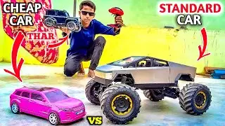 Cheap Car VS Standard RC Car 4x4 High Fight Unexpected - Toy Zoom Bro TV