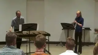 Oil & Water for clarinet and vibraphone by Josh Gottry