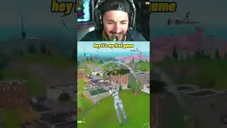 Nickmercs Reacts to Tilted Towers back in Fortnite! #shorts