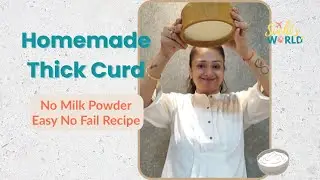 Homemade Thick Curd | No Milk Powder, No Fail Method That Sets Perfectly Every Time!