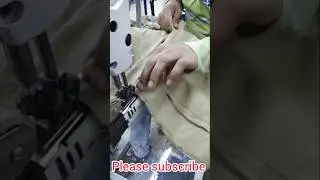 Fitoftha Machine দিয়ে Bag Rise Sewing 😱 | Jordan Garments Factory | Garments Sewing Bangla#fashion