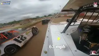 #18P Shaine Paxston - 4 State Dirt Late Model - 4-26-2025 Springfield Raceway - In Car Camera