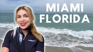 Flight Attendant Life | Miami Beach Layover & Story Time!