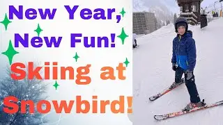New year Skiing at snowbird resort!