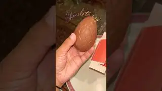 NIK BAKER&rsquo;S CHOCOLATE🍫EGG🪺#trending #youtubeshorts #yummy #food #enjoy #viralshort #chocolate